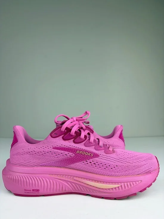 Brooks Ghost 17 Running Shoes Pink Gold Women’s Size 9 B - Picture 7 of 13